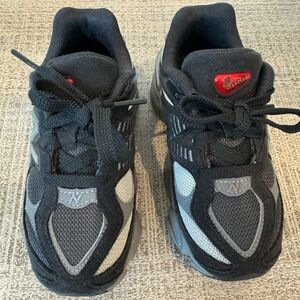 New Balance 9060 Little Kids' Black and Gray Sneakers